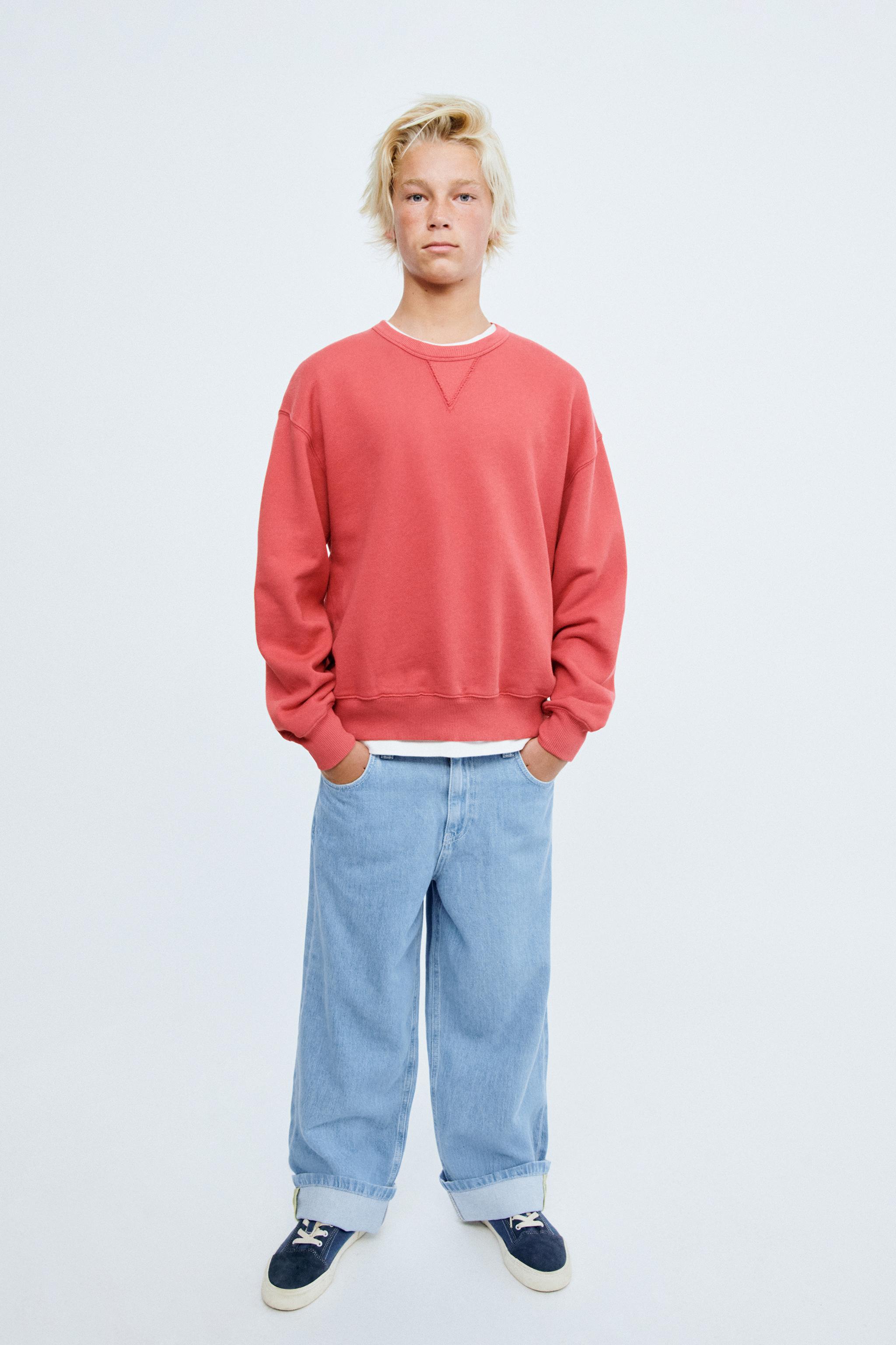 STORIESZ - SWEAT UNI CÔTELÉ